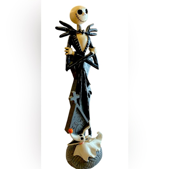 Disney Other - Disney, Jack Skellington with his Dog Zero Figurine 12”